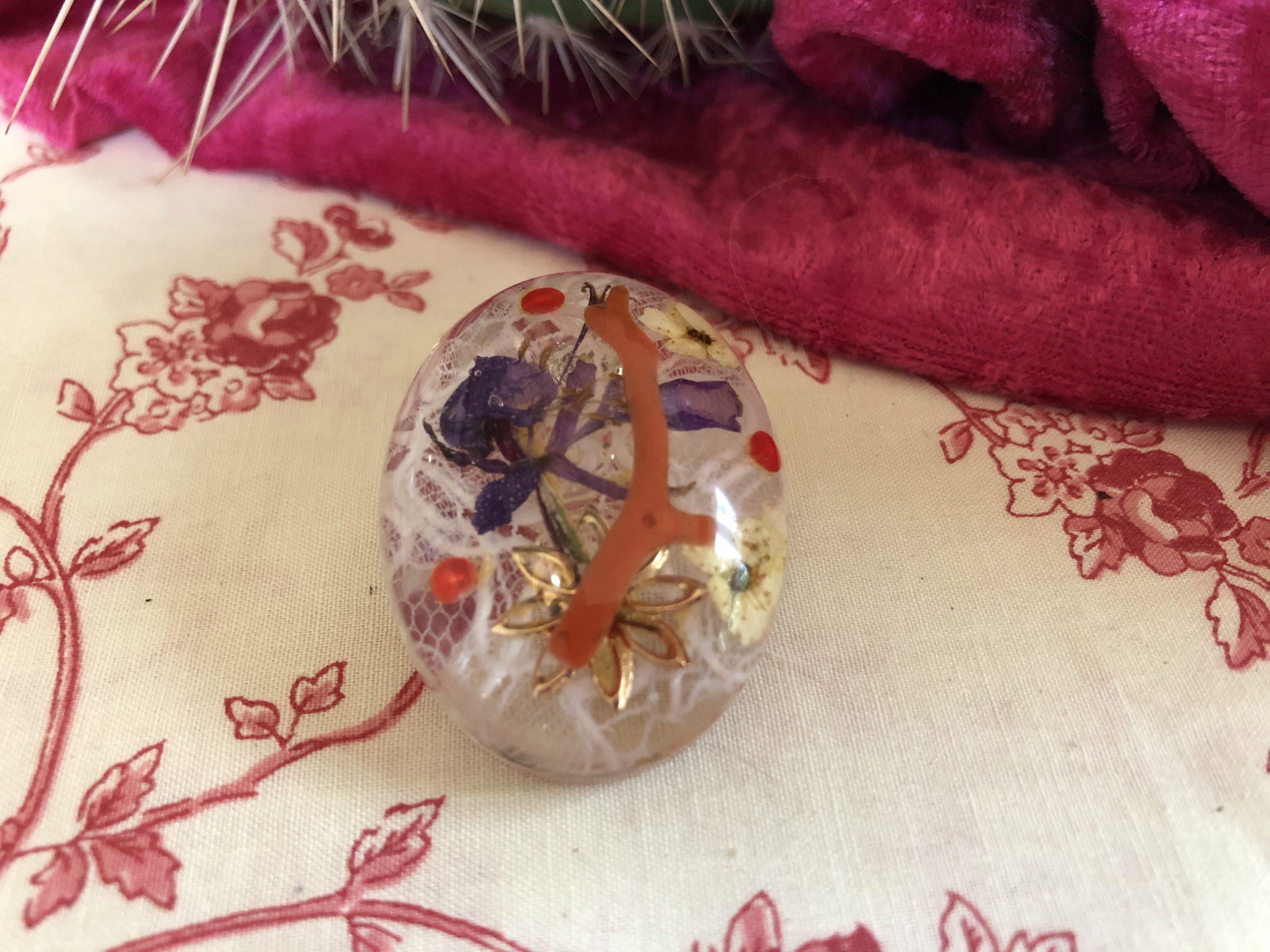 Pin's Corail Rouge